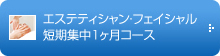 エステティシャン・フェイナンシャル短期集中１ヶ月コース